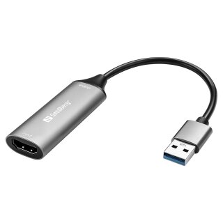 Sandberg USB 3.0 > HDMI (ST-BU) Adapter 4K Grau