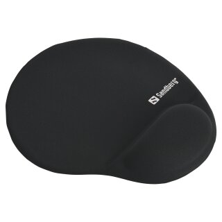 Sandberg Mauspad mit Silikongel Handballenauflage Blau