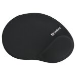 Sandberg Mauspad mit Silikongel Handballenauflage Blau