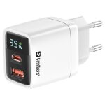 Sandberg 441-52 Charger 35W 2-Port USB-C/USB-A Weiß