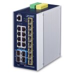 PLANET Industrial L3 8-Port GE + 8x 2.5G SFP + 4x 10G SFP+