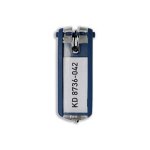 Schlüsselanhänger Key Clip 6 Stück dunkelblau