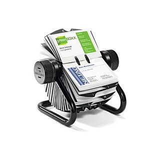 Visifix Rollkartei f400 Karten Register A-Z schwarz