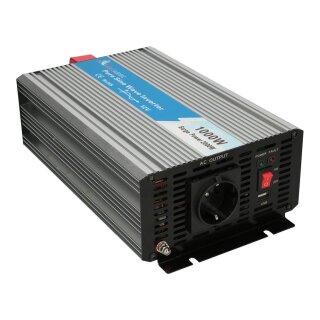 Extralink OPIP-1000W Spannungswandler, 12V - 230W, 1000W, Reiner Sinus
