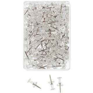 WEDO Pinnnadeln transparent