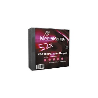 MediaRange CD-R 700MB 10pcs Slimcase 52x