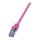 Patch Cable Cat.6A S/FTP pink 2,00m, PrimeLine