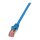Patch Cable Cat.6 S/FTP blue 10m, PrimeLine