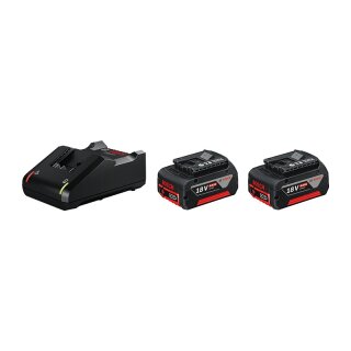 Bosch 2x 4.0Ah + GAL 18V-40 Akku