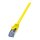 Logilink Patch Cable Cat.6A S/FTP yellow 7,50m, PrimeLine
