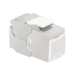 Logilink Keystone jack Cat.6A STP dust cap type 14.4mm...