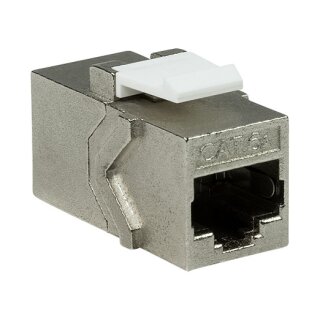 Keystone coupler Cat.6A STP, 2xRJ45, EconLine