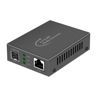 2.5 Gigabit Media Converter RJ45 to SFP