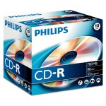 1x10 Philips CD-R 80Min 700MB 52x JC