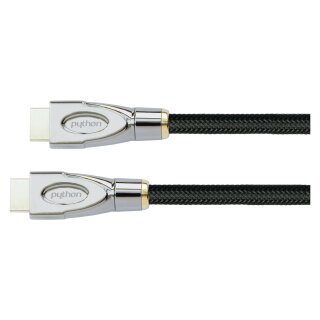 Series Anschlusskabel HDMI® 2.0 Kabel 4K2K / UHD 60Hz, 24K vergoldete Kontakte, OFC, Nylongeflecht schwarz, 3m