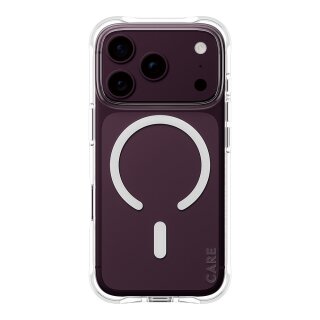 CARE by PanzerGlass Samba Case iP17/18 Pro Transparent MS weiß
