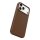 CARE by PanzerGlass Solo Vegan Leather Case Braun m. MagSafe iPhone 17 Pro Max