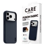 CARE by PanzerGlass Fusion Fabric Case Blau m. MagSafe...
