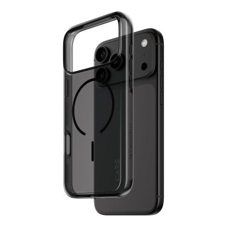 CARE by PanzerGlass Smokey Case m. Schwarz MagSafe iPhone 17 Pro Max