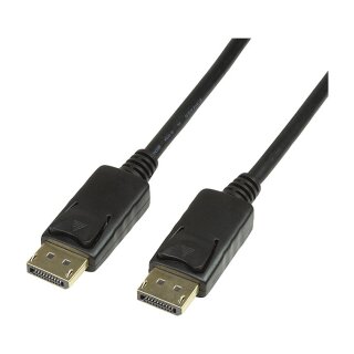 Logilink DisplayPort cable DisplayPort (M) to DisplayPort (M) 7.5 m Black (CV0076)