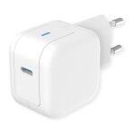 USB Charger mit Euro-Stecker 1 Port Typ-C GaN 20W