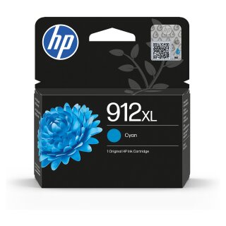 HP 912XL High Yield Cyan Original Ink Cartridge Cyan 8,5ml 700Seiten