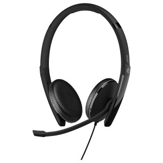 EPOS ADAPT 165 USB-C II Stereo Headset inkl. 3.5mm Klinkenstecker Inline Call Control