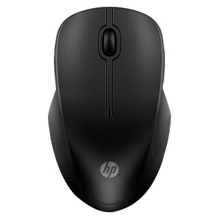 HP Maus 255 Maus Kabellos BT/USB-A 3 Tasten Schwarz