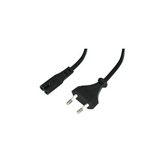 LINDY IEC-Netzkabel Euro-Netzstecker-IEC 320 C7 5m