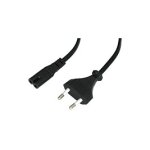 LINDY IEC-Netzkabel Euro-Netzstecker-IEC 320 C7 5m