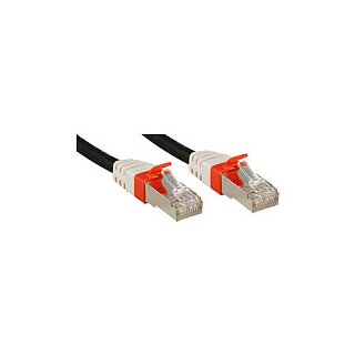 LINDY Patchkabel Cat6(A) SSTP / S/FTP PIMF schwarz 1.00m 10G