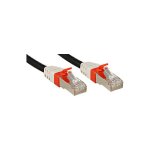 LINDY Patchkabel Cat6(A) SSTP / S/FTP PIMF schwarz 1.00m 10G