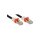 LINDY Patchkabel Cat6(A) SSTP / S/FTP PIMF schwarz 1.00m 10G