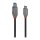 LINDY USB 3.2 Kabel Typ C/B Anthra Line 2m