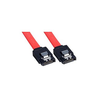 LINDY SATA-Latch-Kabel 0.5m 2x7 pol. SATA Stecker