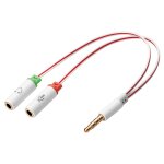 SANDBERG Headset converter Dual to Single. Konvertiert...