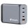 Verbatim GaN-Ladegert 240W, 1x USB-A , 3x USB-C (grau, PD 3.0, QC 3.0)