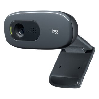 Logitech C270 Webcam 1.2 MP 1280 x 960 Pixel USB Black (960-001381)