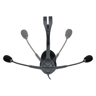 Logitech 981-000612 H111 Stereo Headset Grey