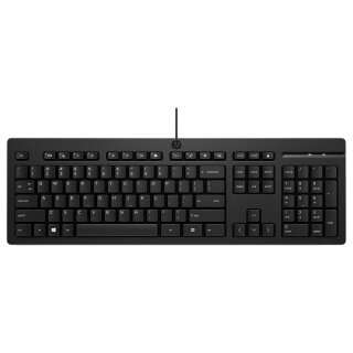 HP 125 G2 USB Wired Keyboard (NO)