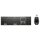HP 725 - Tastatur-und-Maus-Set - multifunktional, wiederaufladbar, betrieben mit Superkondensator - full size - kabellos - Nachtfall Schwarz -