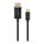 Goobay USB Adapterkabel, USB-C Stecker > DisplayPort Stecker, 4K 60Hz (schwarz, 2 Meter, 21,6 Gbit/s)