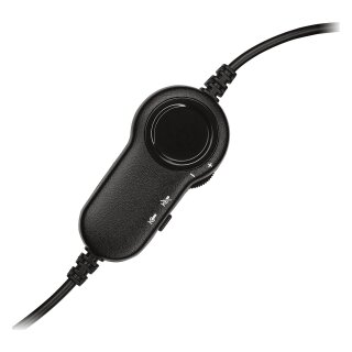 Logitech H150 stereo headset, wired, office/call centre, 20 - 20000 Hz, 80 g, headphones, black