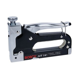 Powertools Handtacker HT 14 (schwarz/silber)