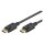 Goobay Essential Kabel DisplayPort Stecker > DisplayPort Stecker, 8K / 144Hz (schwarz, 2 Meter, 54 Gbit/s, DisplayPort 2.0 / 2.1)