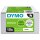 1x10 Dymo D1 Schriftband 12mmx7m schwarz auf wei