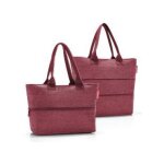 reisenthel® shopper e1 Einkaufstasche twist maroon...