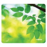 Fellowes Mauspad Earth Series Blätter 20,32x22,86cm