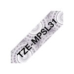 BROTHER TZe-MPSL31 Schriftband P-touch mit Muster...