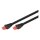 Goobay CAT.6 Outdoor-Patchkabel U/UTP (schwarz, 10 Meter)